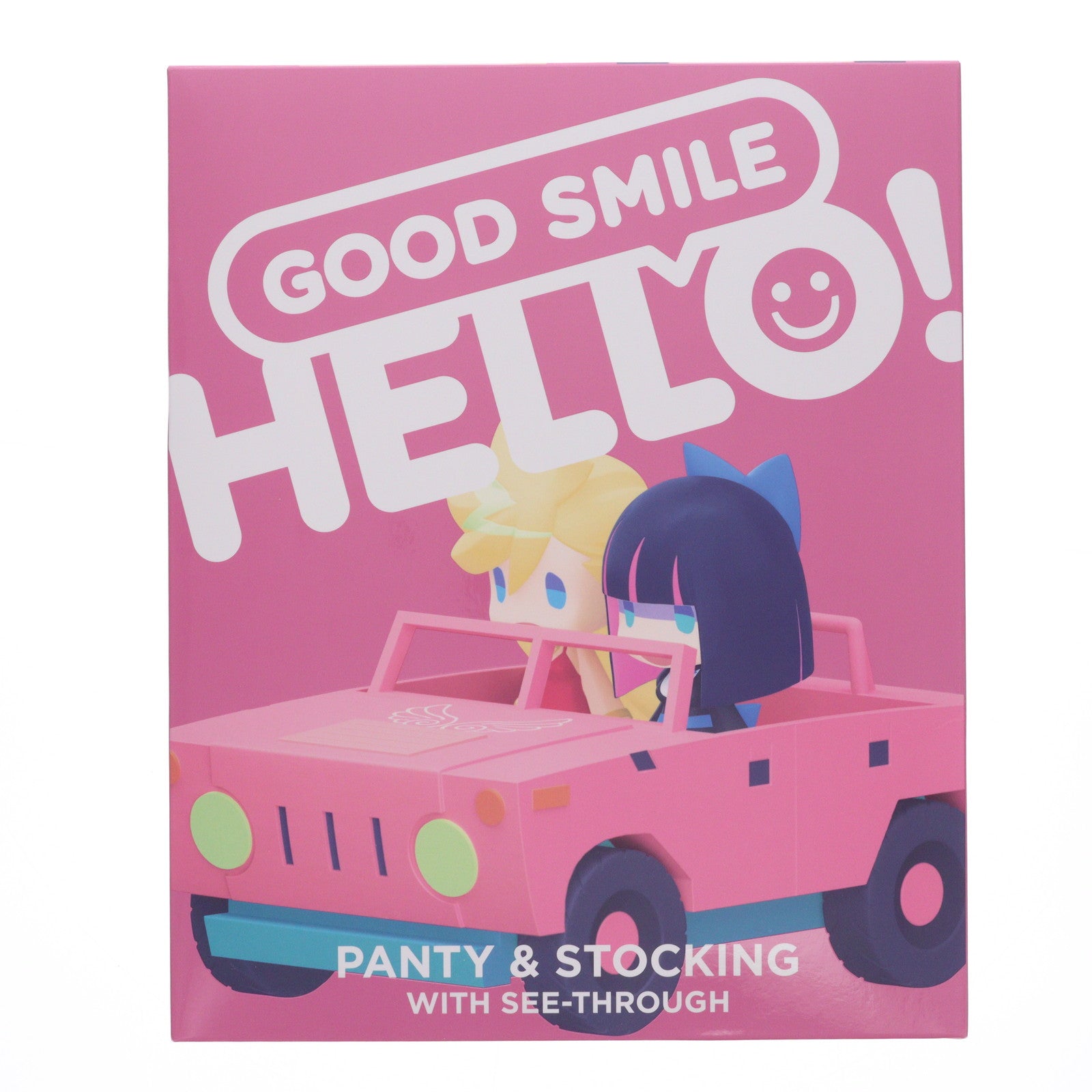 【中古即納】[FIG] HELLO! GOOD SMILE パンティ&ストッキングwith シースルー New Panty & Stocking with Garterbelt 完成品 可動フィギュア Anime Expo2025&GOODSMILE ONLINE SHOP限定 グッドスマイルカンパニー(20250705)