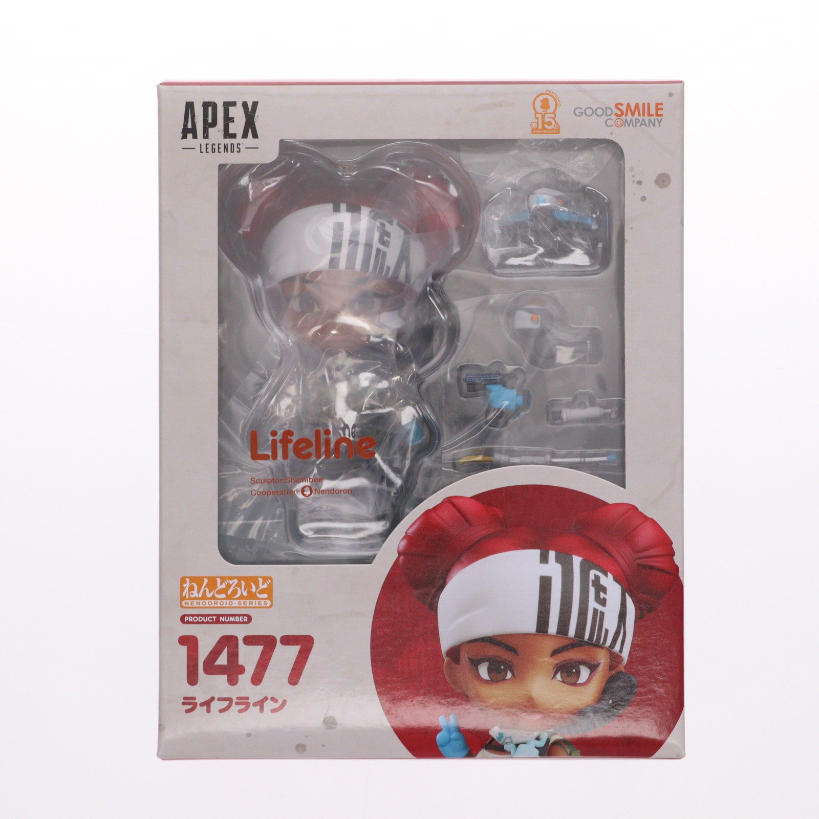 【中古即納】[FIG] GOODSMILE ONLINE SHOP限定 ねんどろいど 1477 ライフライン Apex Legends(エーペックスレジェンズ) 完成品 可動フィギュア グッドスマイルカンパニー(20210630)