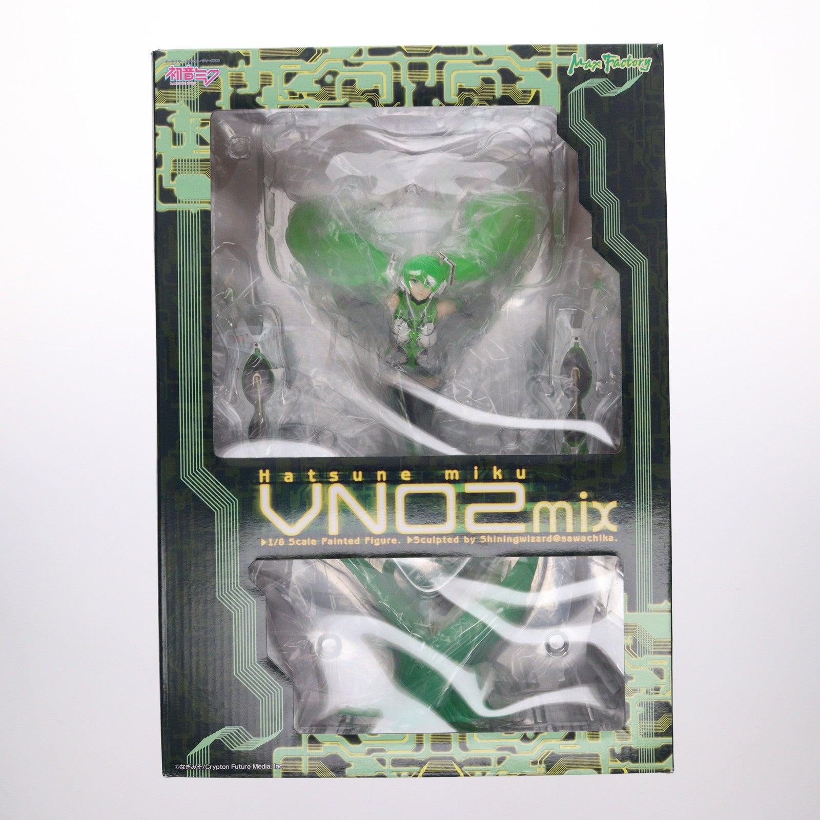 【中古即納】[FIG] 初音ミク VN02 mix キャラクター・ボーカル・シリーズ01 初音ミク 1/8 完成品 フィギュア マックスファクトリー(20100630)
