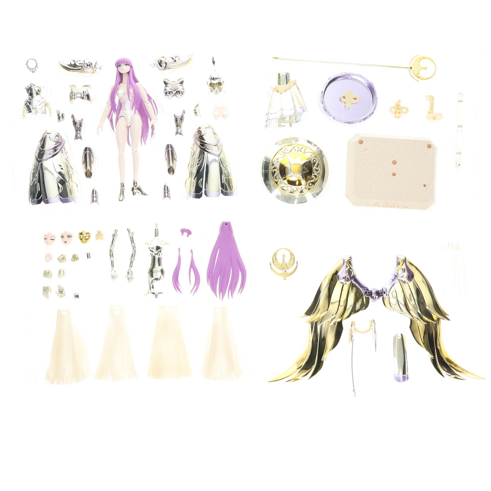【中古即納】[FIG] 聖闘士聖衣神話 女神アテナ 聖闘士星矢 冥王ハーデス エリシオン編 完成品 可動フィギュア バンダイ(20131214)