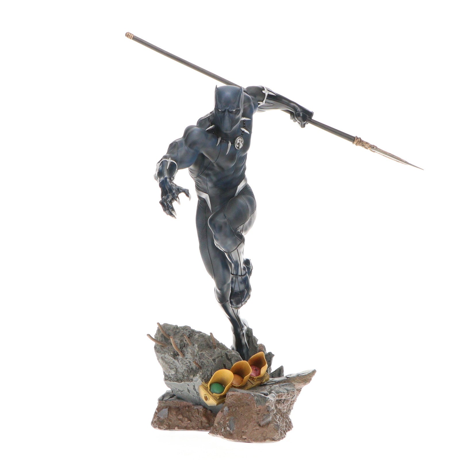 【中古即納】[FIG] アベンジャーズ・アッセンブル バスト ブラックパンサー 完成品 フィギュア サイドショウ(20200521)