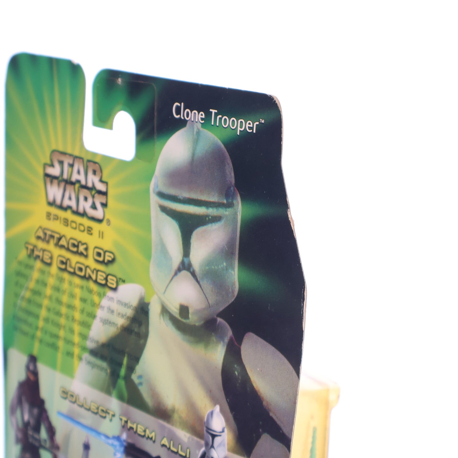 【中古即納】[FIG] スター・ウォーズ スニークプレビュー ベーシック フィギュア クローン・トルーパー STAR WARS エピソード2/クローンの攻撃 完成品 可動フィギュア(84680)(20021231)