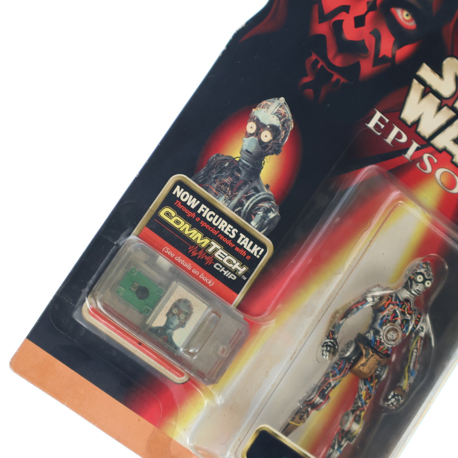 【中古即納】[FIG] コムテック ベーシックフィギュア C-3PO STAR WARS(スター・ウォーズ) エピソード1/ファントム・メナス 完成品 可動フィギュア(84106) ハズブロ/トミー(19981231)