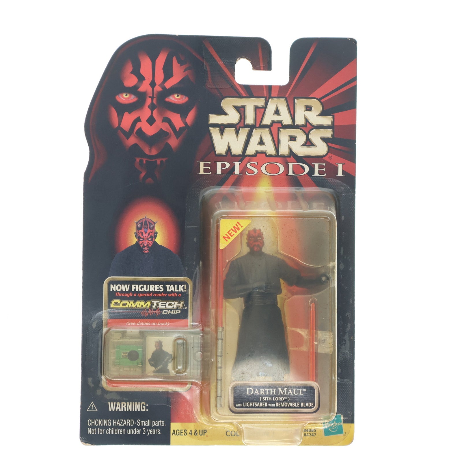 【中古即納】[FIG] コムテック ベーシックフィギュア ダース・モール シス・ロードVer. STAR WARS(スター・ウォーズ) エピソード1/ファントム・メナス 完成品 可動フィギュア トミー(20001031)