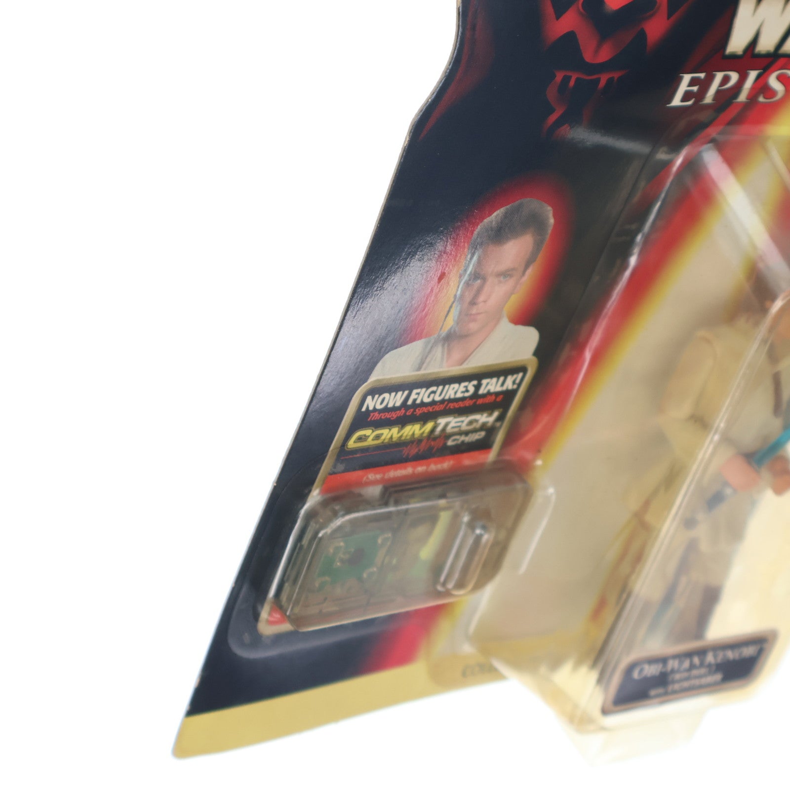 【中古即納】[FIG] コムテック ベーシックフィギュア オビ=ワン・ケノービ STAR WARS(スター・ウォーズ) エピソード1/ファントム・メナス 完成品 可動フィギュア(84073) トミー(19981231)