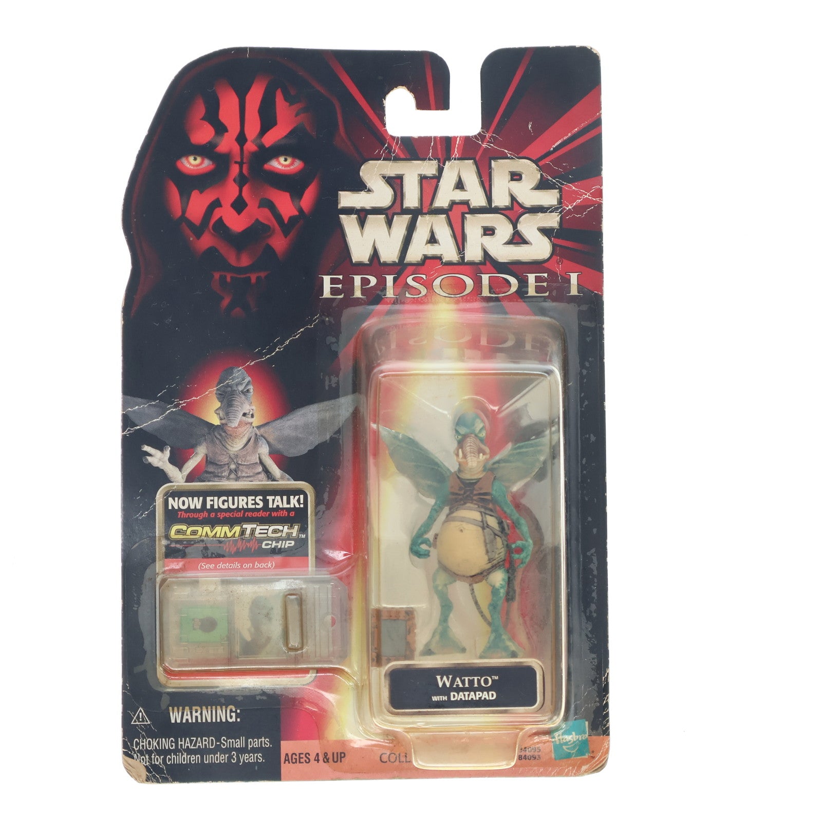 【中古即納】[FIG] コムテック ベーシックフィギュア ワトー STAR WARS(スター・ウォーズ) エピソード1/ファントム・メナス 完成品 可動フィギュア ハズブロ/トミー(19991231)
