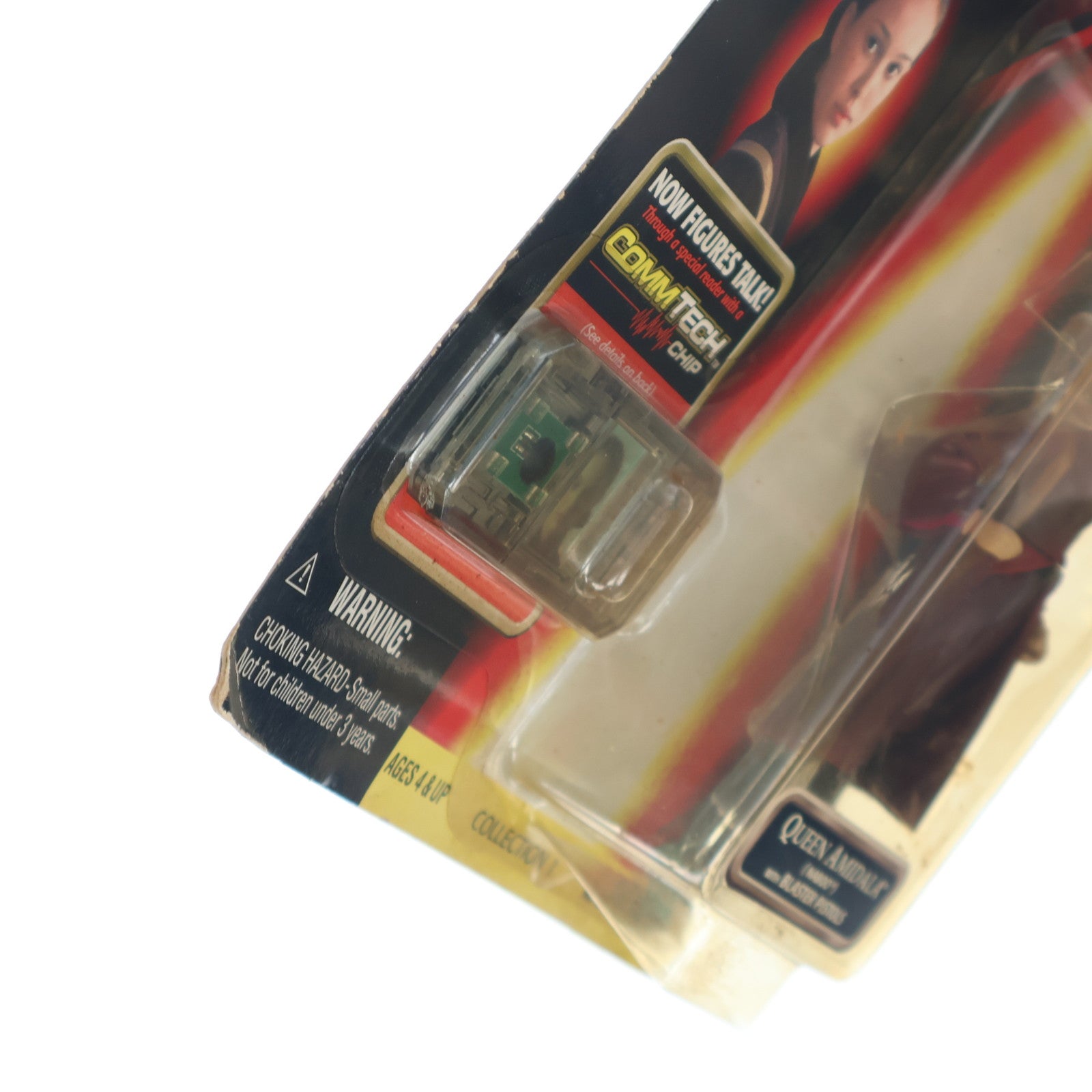 【中古即納】[FIG] コムテック ベーシックフィギュア クィーン・アミダラ STAR WARS(スター・ウォーズ) エピソード1/ファントム・メナス 完成品 可動フィギュア(84078) ハズブロ/トミー(19981231)