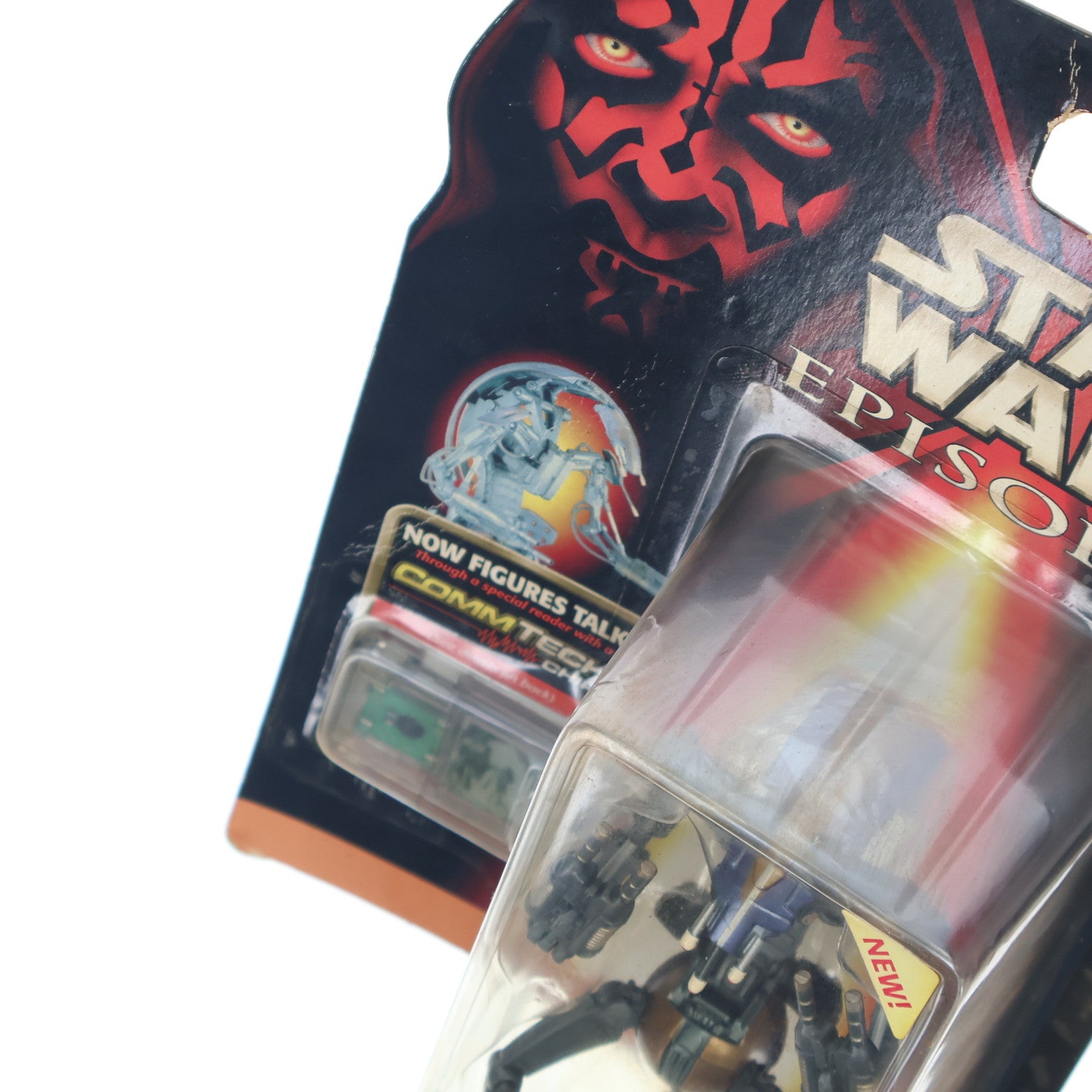 【中古即納】[FIG] コムテック ベーシックフィギュア デストロイヤー・ドロイド STAR WARS(スター・ウォーズ) エピソード1/ファントム・メナス 完成品 可動フィギュア ハズブロ(19991231)
