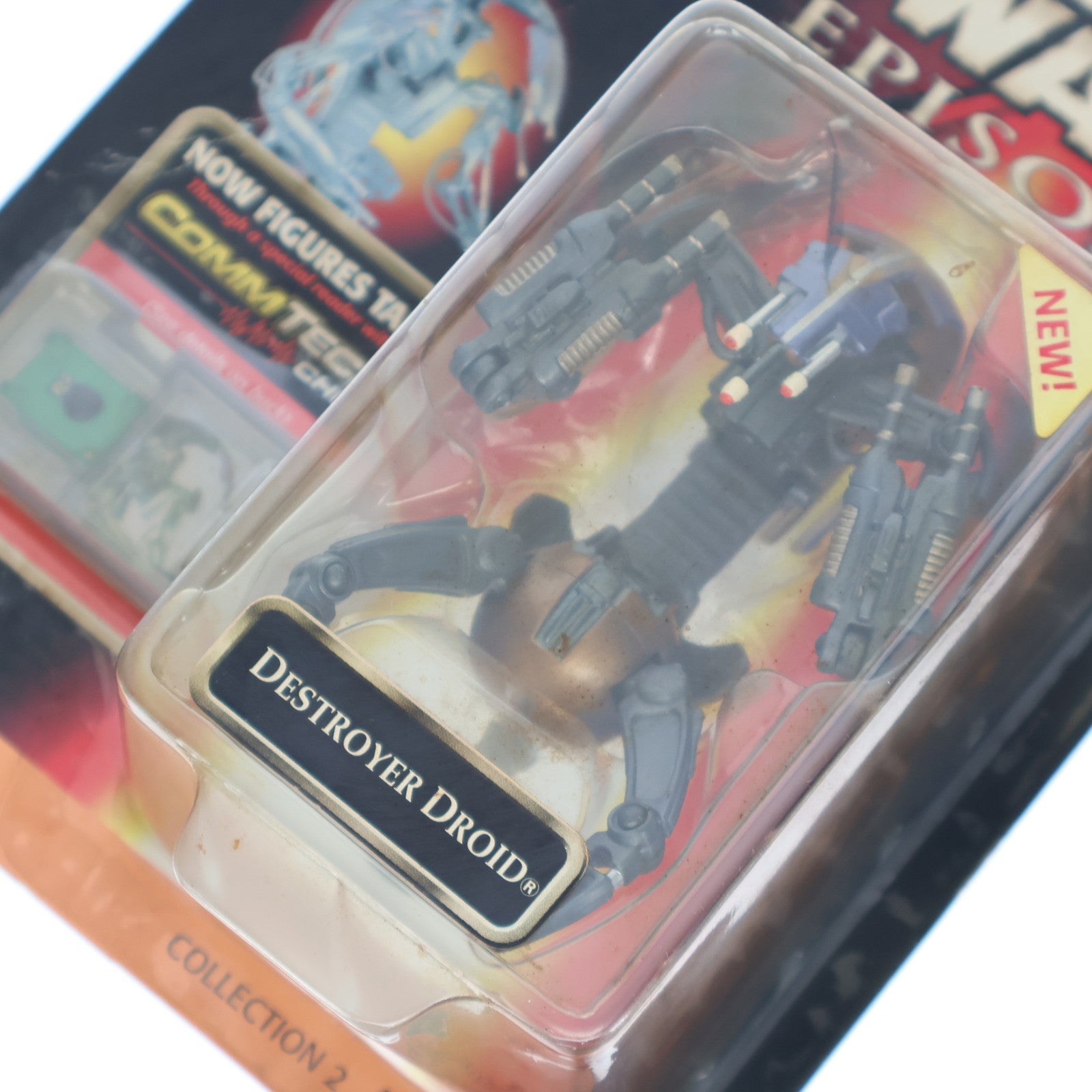 【中古即納】[FIG] コムテック ベーシックフィギュア デストロイヤー・ドロイド STAR WARS(スター・ウォーズ) エピソード1/ファントム・メナス 完成品 可動フィギュア ハズブロ(19991231)