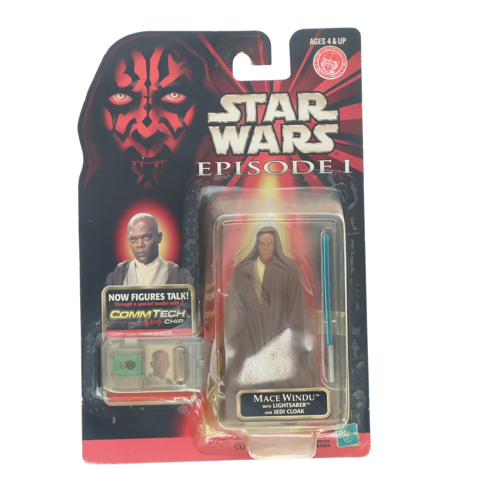 【中古即納】[FIG] コムテック ベーシックフィギュア メイス・ウィンドゥ STAR WARS(スター・ウォーズ) エピソード1/ファントム・メナス 完成品 可動フィギュア トミー(19991231)
