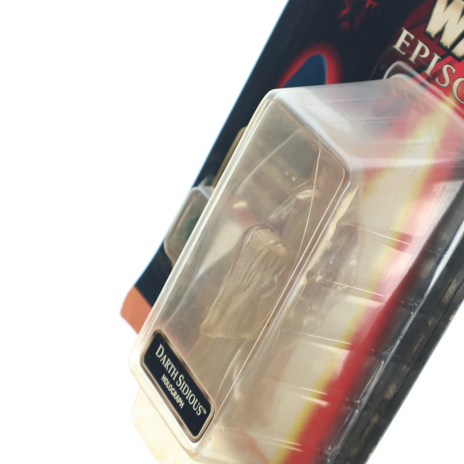 【中古即納】[FIG] スター・ウォーズ コムテック ベーシックフィギュア ダース・シディアス ホログラフ バージョン STAR WARS エピソード1/ファントム・メナス 完成品 可動フィギュア(84081) トミー(19991231)