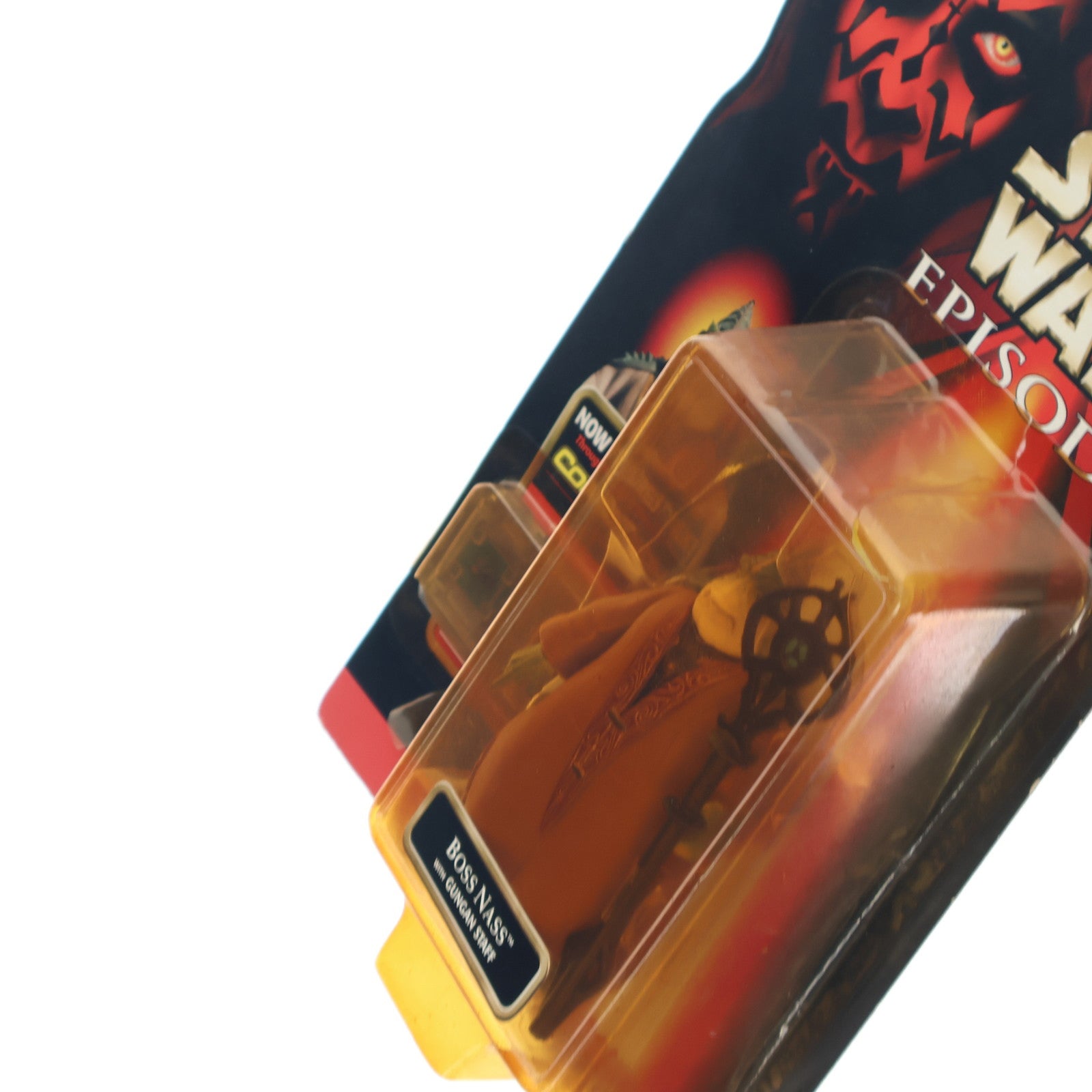 【中古即納】[FIG] スター・ウォーズ コムテック ベーシックフィギュア ボス・ナス STAR WARS エピソード1/ファントム・メナス 完成品 可動フィギュア(84119) トミー(19981231)