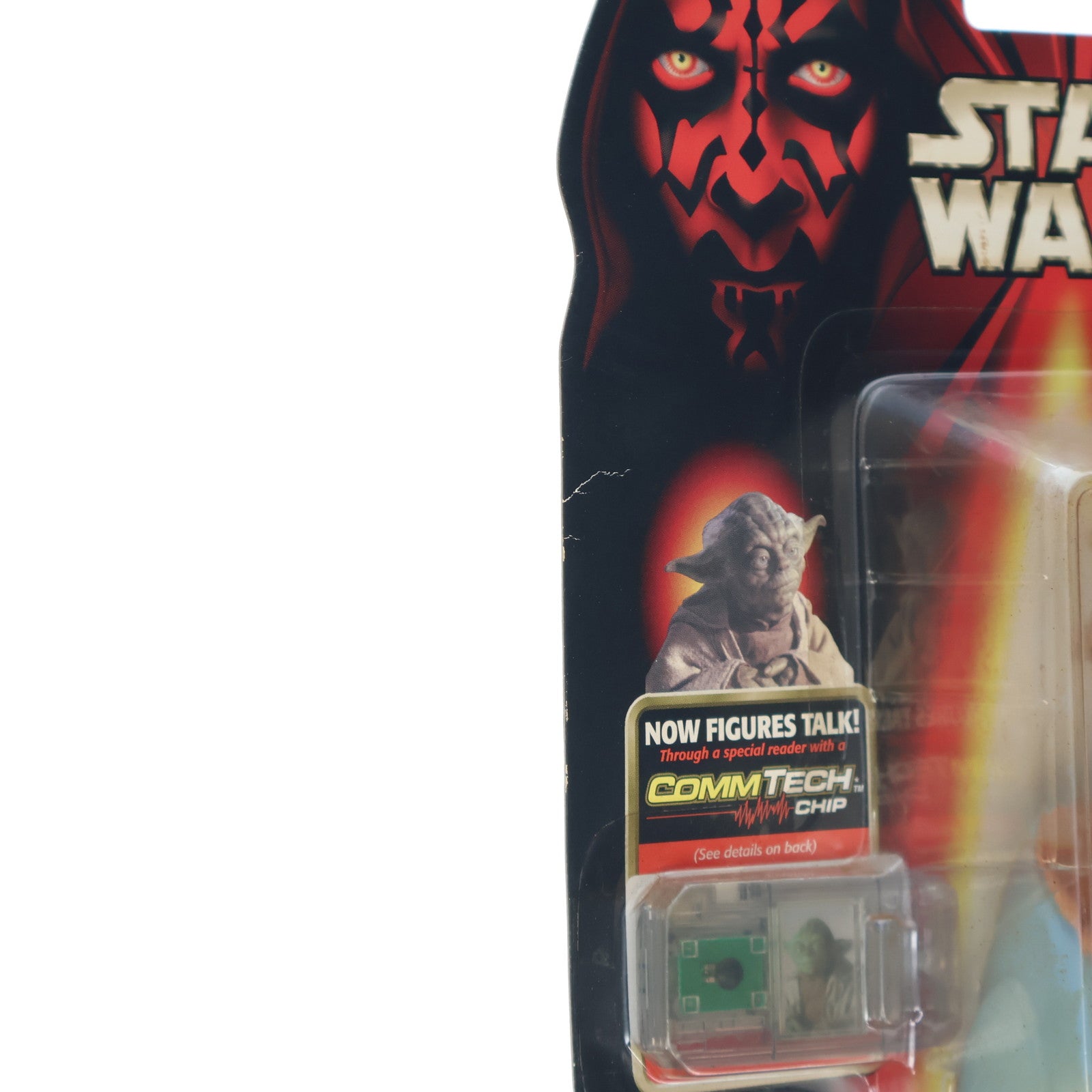 【中古即納】[FIG] コムテック ベーシックフィギュア ヨーダ STAR WARS(スター・ウォーズ) エピソード1/ファントム・メナス 完成品 可動フィギュア ハズブロ/トミー(19991231)
