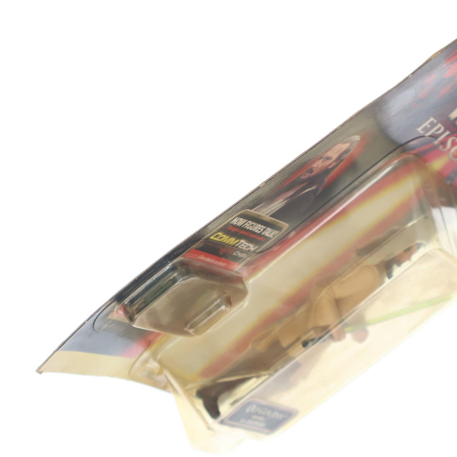 【中古即納】[FIG] スター・ウォーズ コムテックフィギュア クワイ=ガン・ジン STAR WARS エピソード1/ファントム・メナス 完成品 可動フィギュア(84072) トミー(19981231)