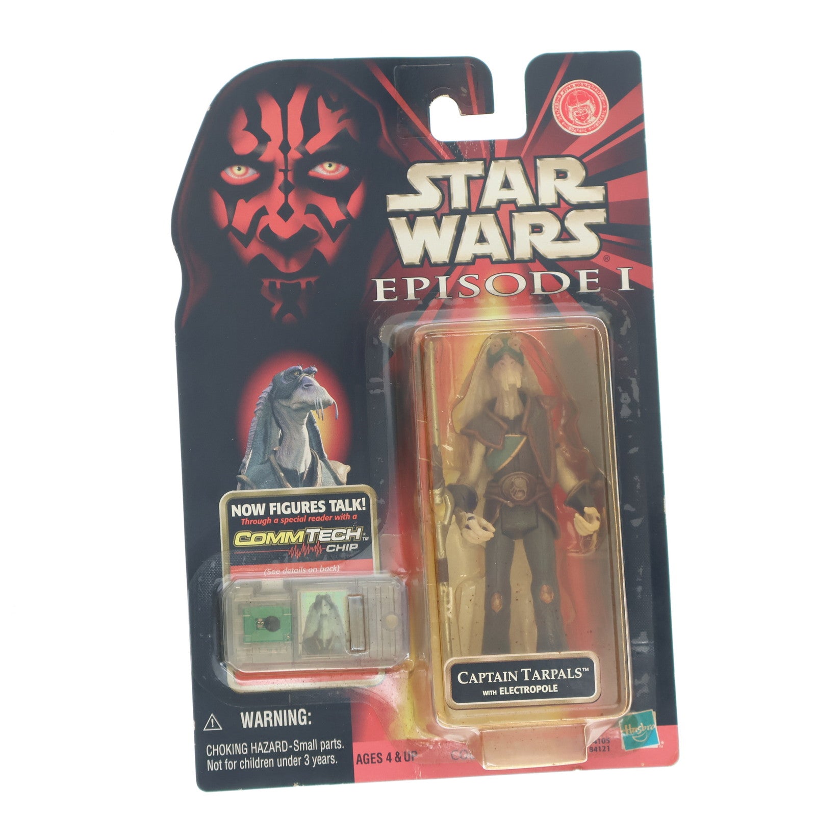 【中古即納】[FIG] スター・ウォーズ コムテックフィギュア キャプテン・ターパルス STAR WARS エピソード1/ファントム・メナス 完成品 可動フィギュア トミー(19991231)