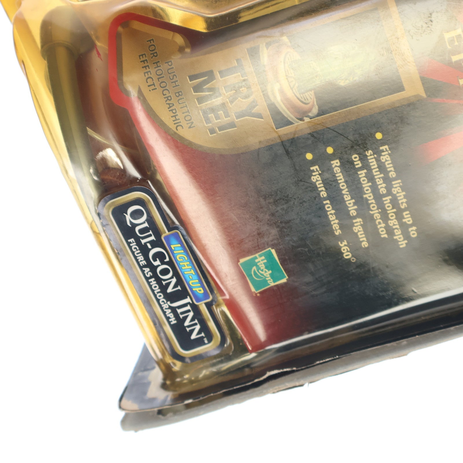 【中古即納】[FIG] クワイ=ガン・ジン ライトアップホログラフフィギュア STAR WARS(スター・ウォーズ) エピソード1/ファントム・メナス 完成品 フィギュア トミー(19991231)