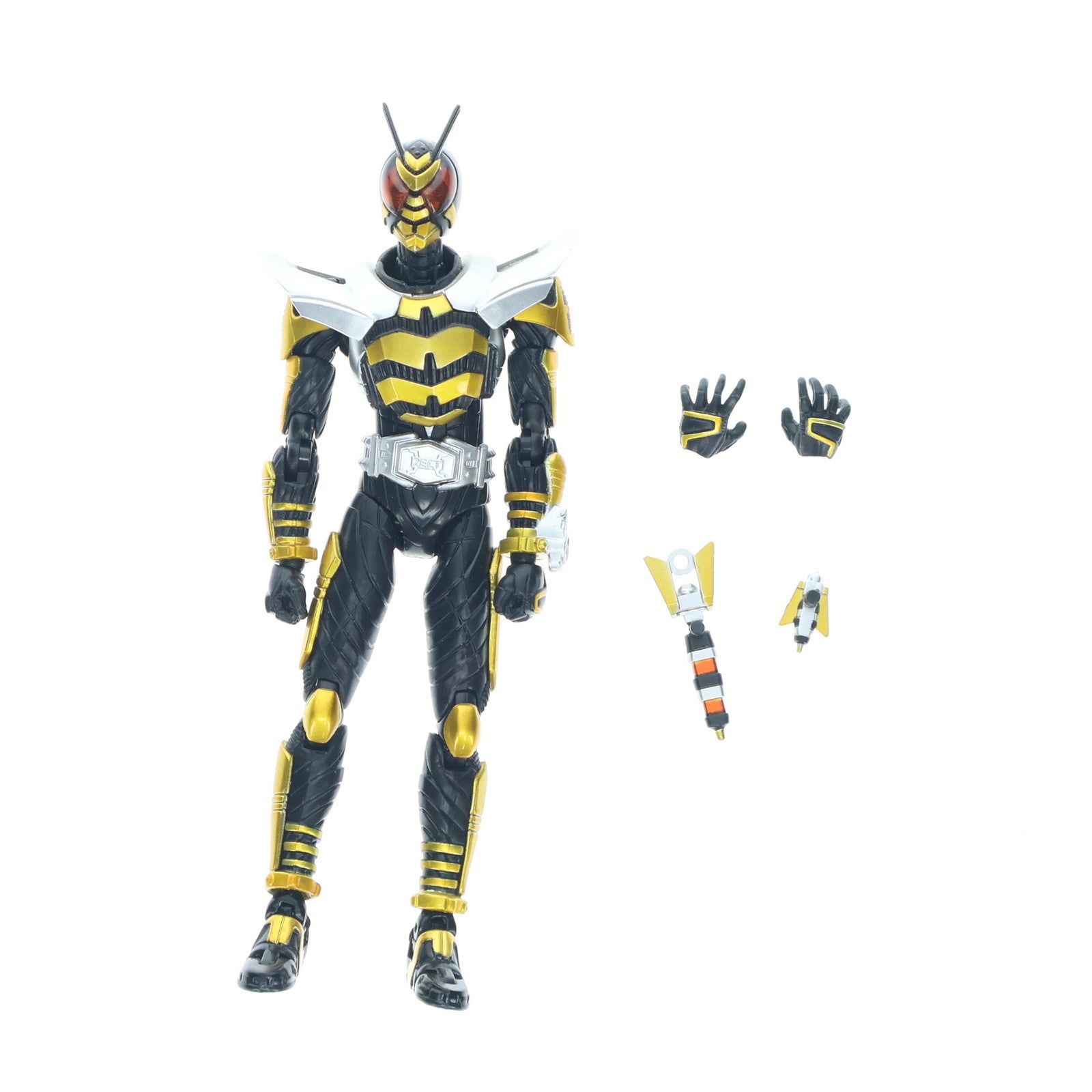 【中古即納】[FIG] S.H.Figuarts(フィギュアーツ) 仮面ライダーザビー 仮面ライダーカブト 完成品 可動フィギュア バンダイ(20100626)