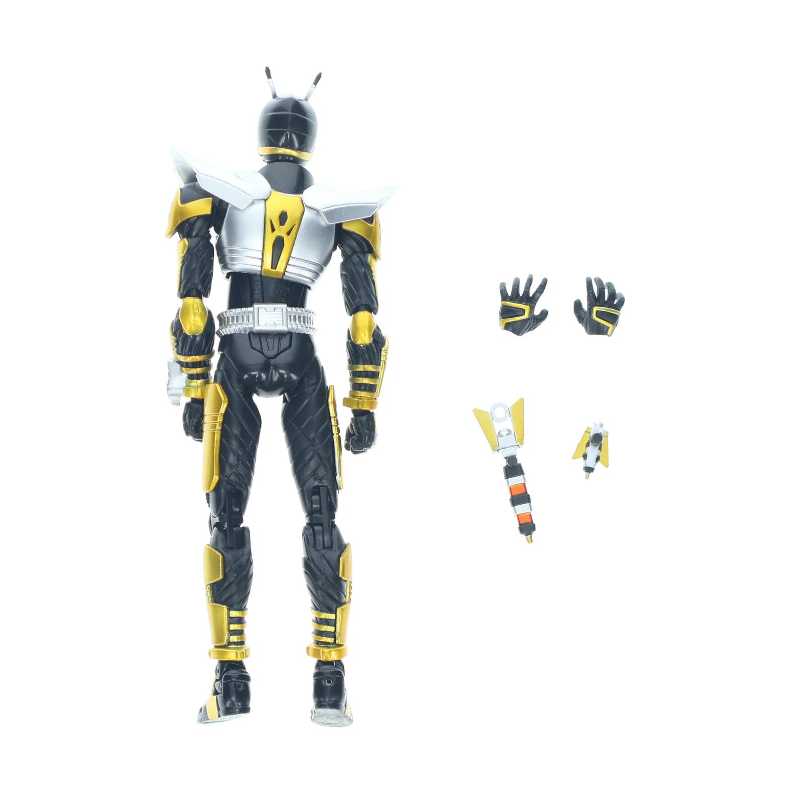【中古即納】[FIG] S.H.Figuarts(フィギュアーツ) 仮面ライダーザビー 仮面ライダーカブト 完成品 可動フィギュア バンダイ(20100626)