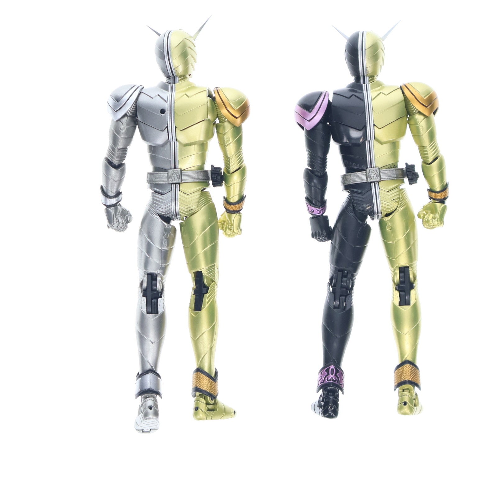 【中古即納】[FIG] S.H.Figuarts(フィギュアーツ) 仮面ライダーW(ダブル) ルナジョーカー&ルナメタル 完成品 可動フィギュア バンダイ(20100717)