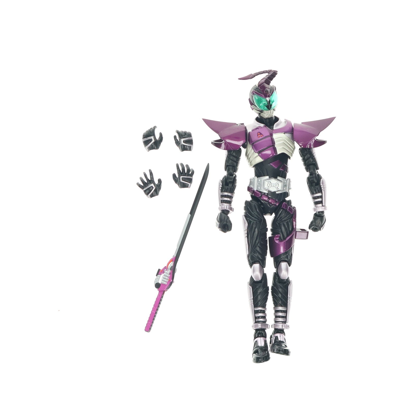 【中古即納】[FIG] S.H.Figuarts(フィギュアーツ) 仮面ライダーサソード 仮面ライダーカブト 完成品 可動フィギュア バンダイ(20091219)