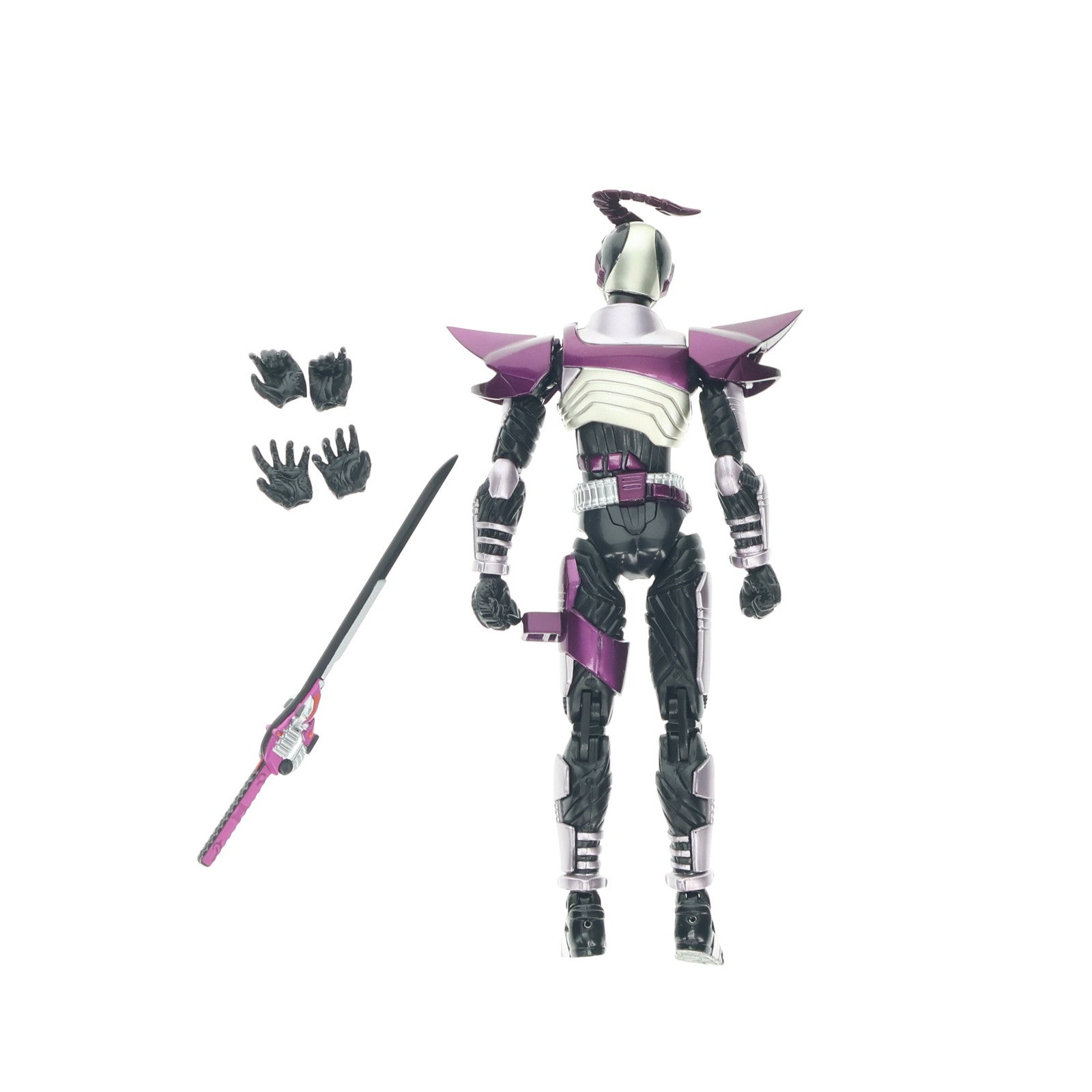 【中古即納】[FIG] S.H.Figuarts(フィギュアーツ) 仮面ライダーサソード 仮面ライダーカブト 完成品 可動フィギュア バンダイ(20091219)