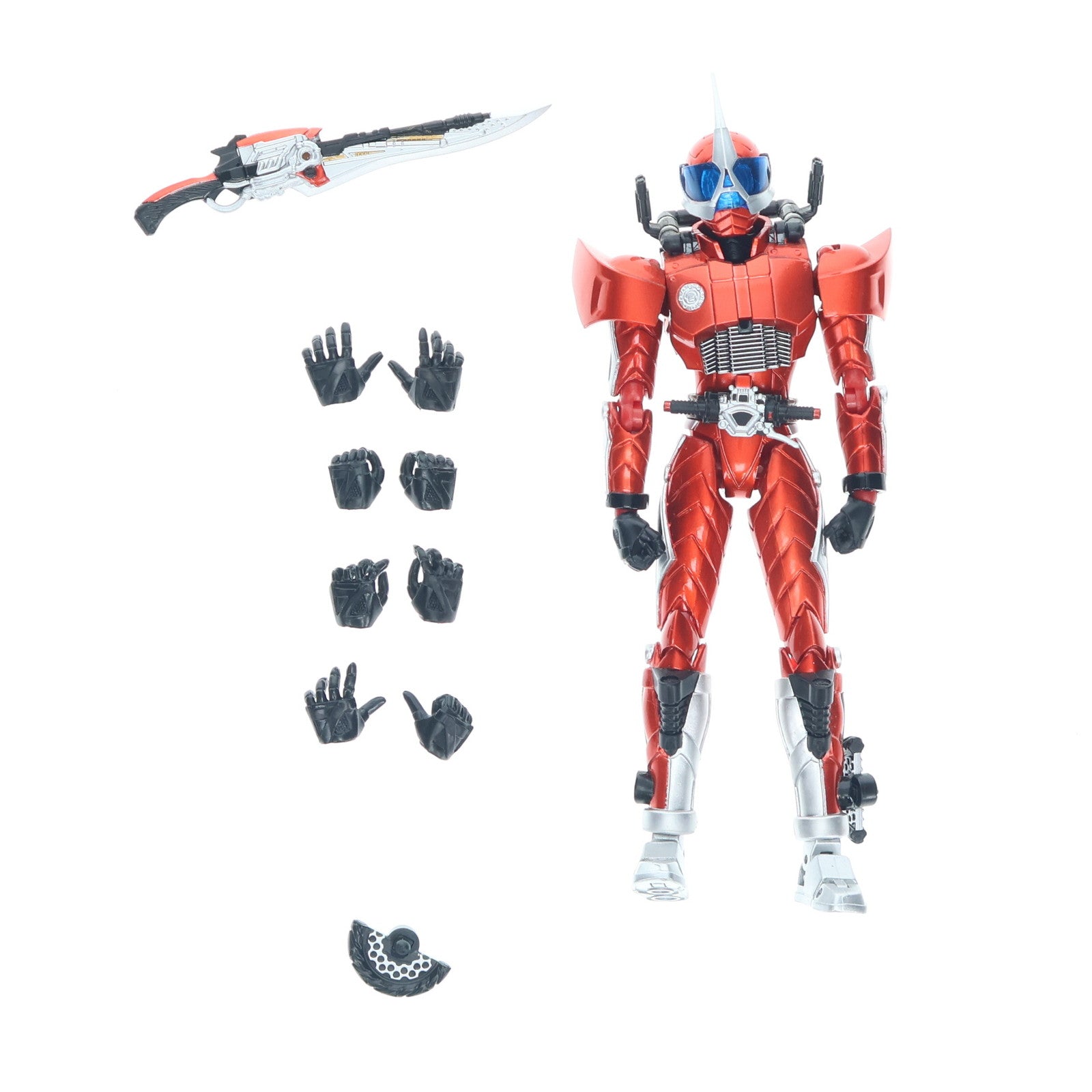 【中古即納】[FIG] S.H.Figuarts(フィギュアーツ) 仮面ライダーアクセル 仮面ライダーW(ダブル) 完成品 可動フィギュア バンダイ(20100717)