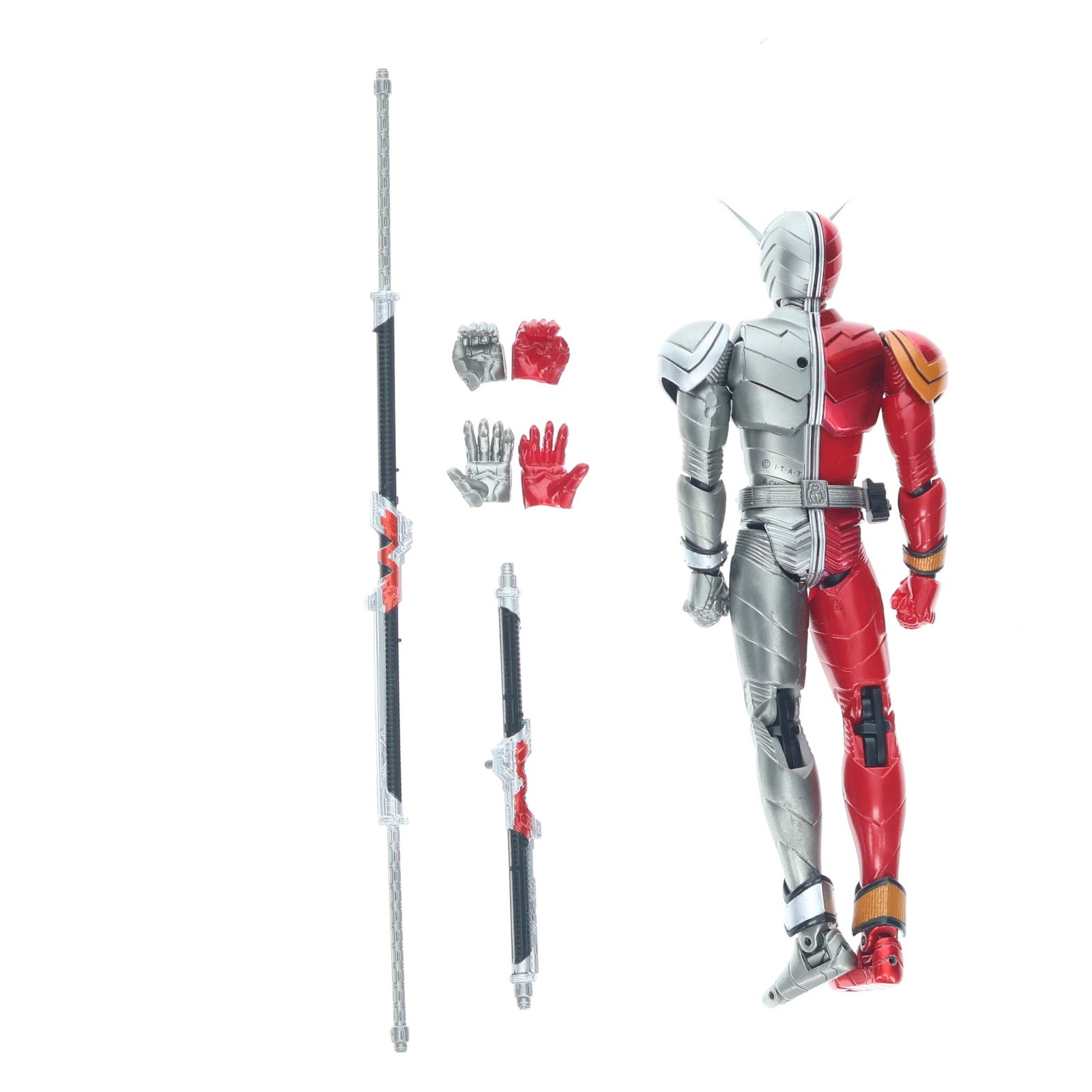 【中古即納】[FIG] S.H.Figuarts(フィギュアーツ) 仮面ライダーW(ダブル) ヒートメタル 完成品 可動フィギュア バンダイ(20100320)