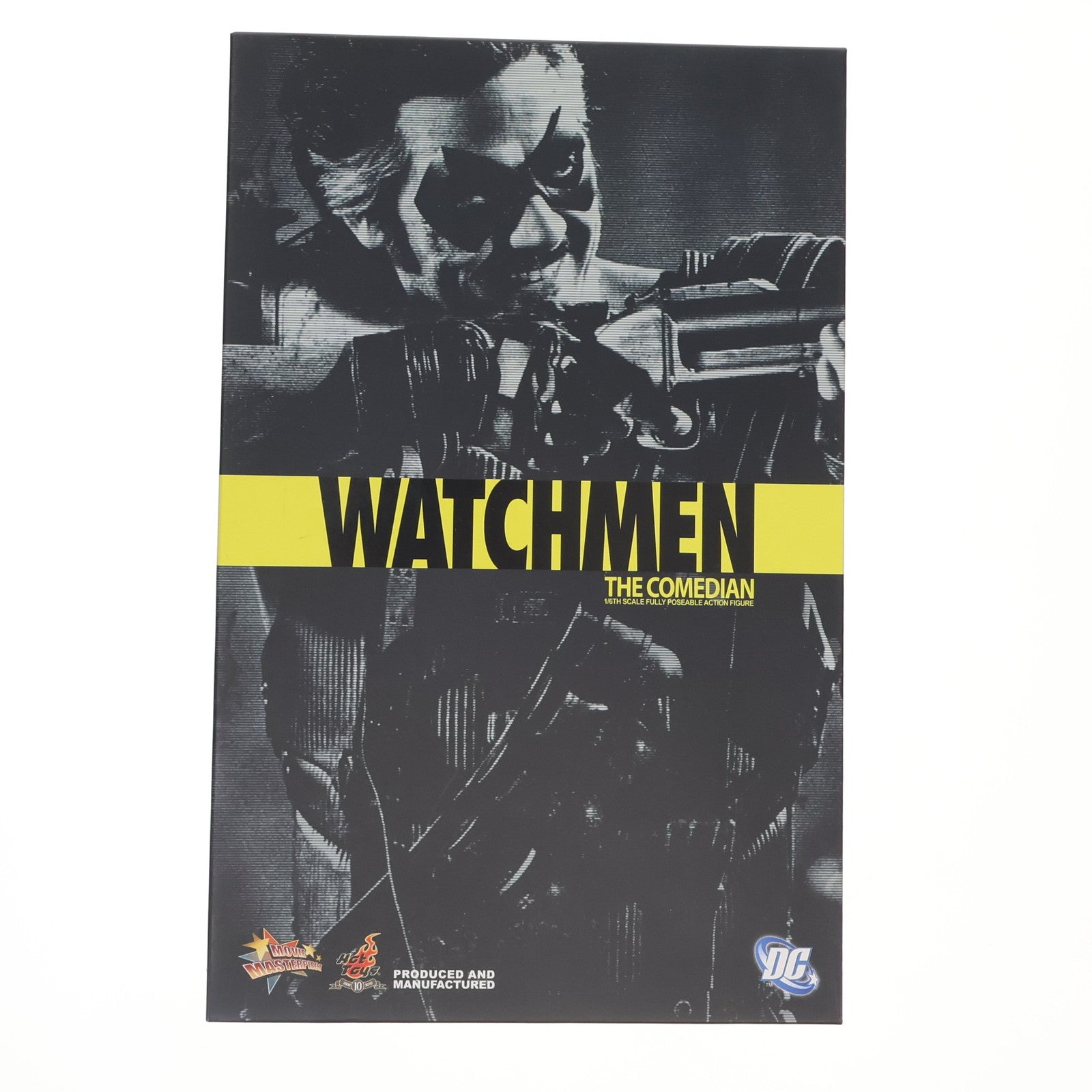 【中古即納】[FIG] ムービー・マスターピース THE COMEDIAN -コメディアン- ウォッチメン 1/6 完成品 アクションフィギュア(MMS115) ホットトイズ(20100228)