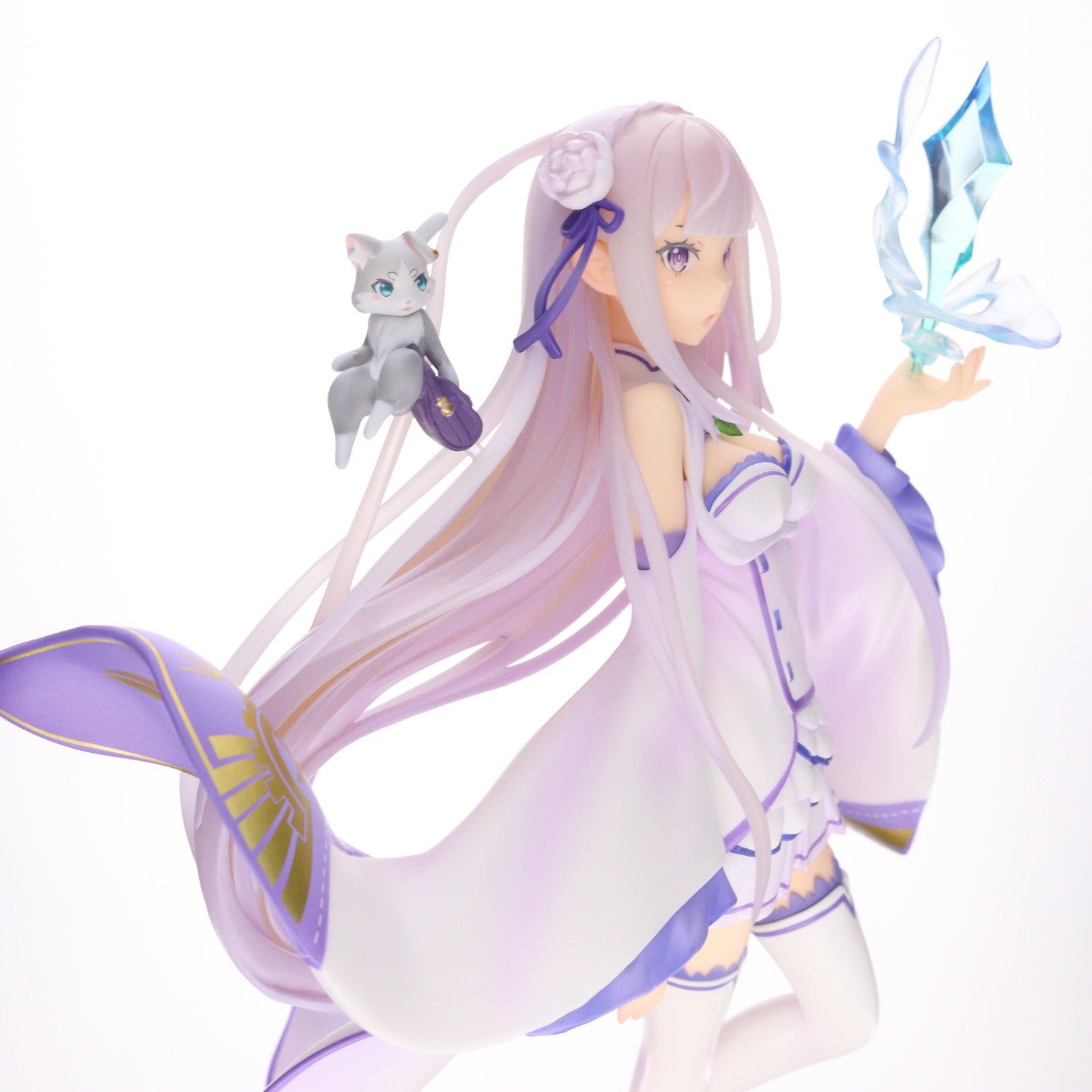 【中古即納】[FIG] エミリア Re:ゼロから始める異世界生活 1/8 完成品 フィギュア 一部オンラインショップ限定 アルファオメガ(20190930)