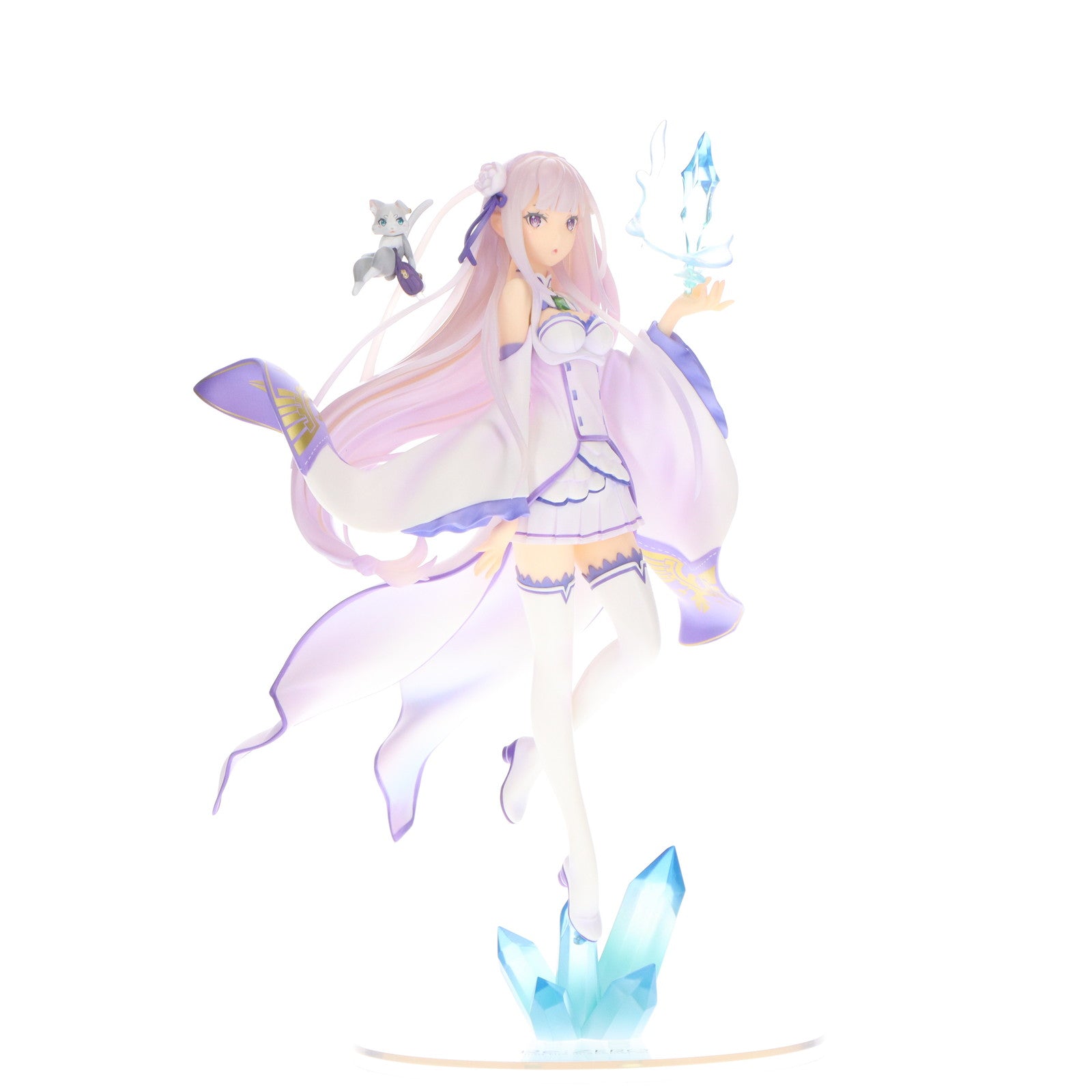 【中古即納】[FIG] エミリア Re:ゼロから始める異世界生活 1/8 完成品 フィギュア 一部オンラインショップ限定 アルファオメガ(20190930)