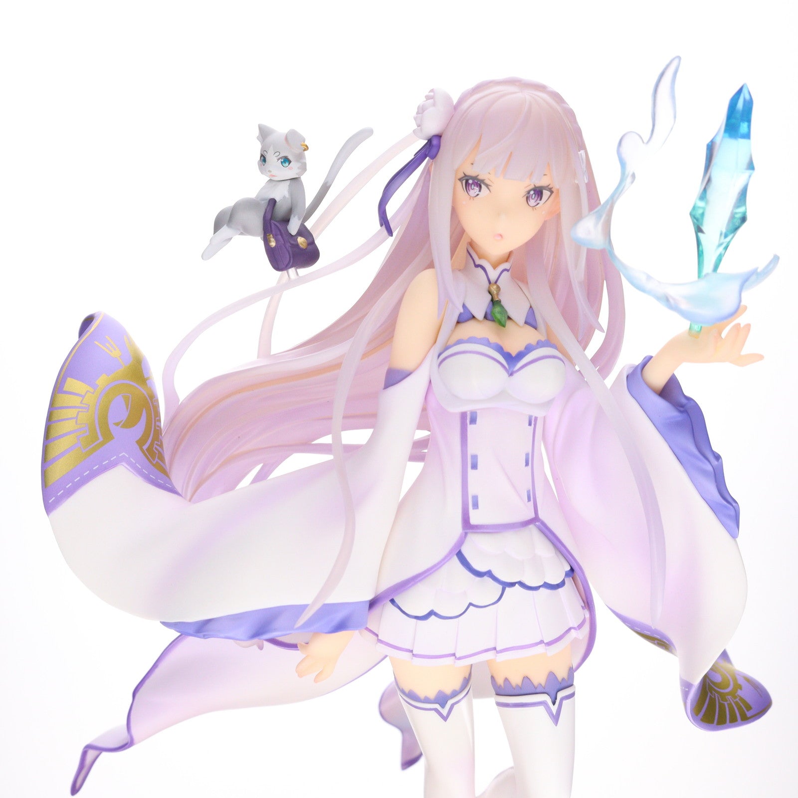 【中古即納】[FIG] エミリア Re:ゼロから始める異世界生活 1/8 完成品 フィギュア 一部オンラインショップ限定 アルファオメガ(20190930)
