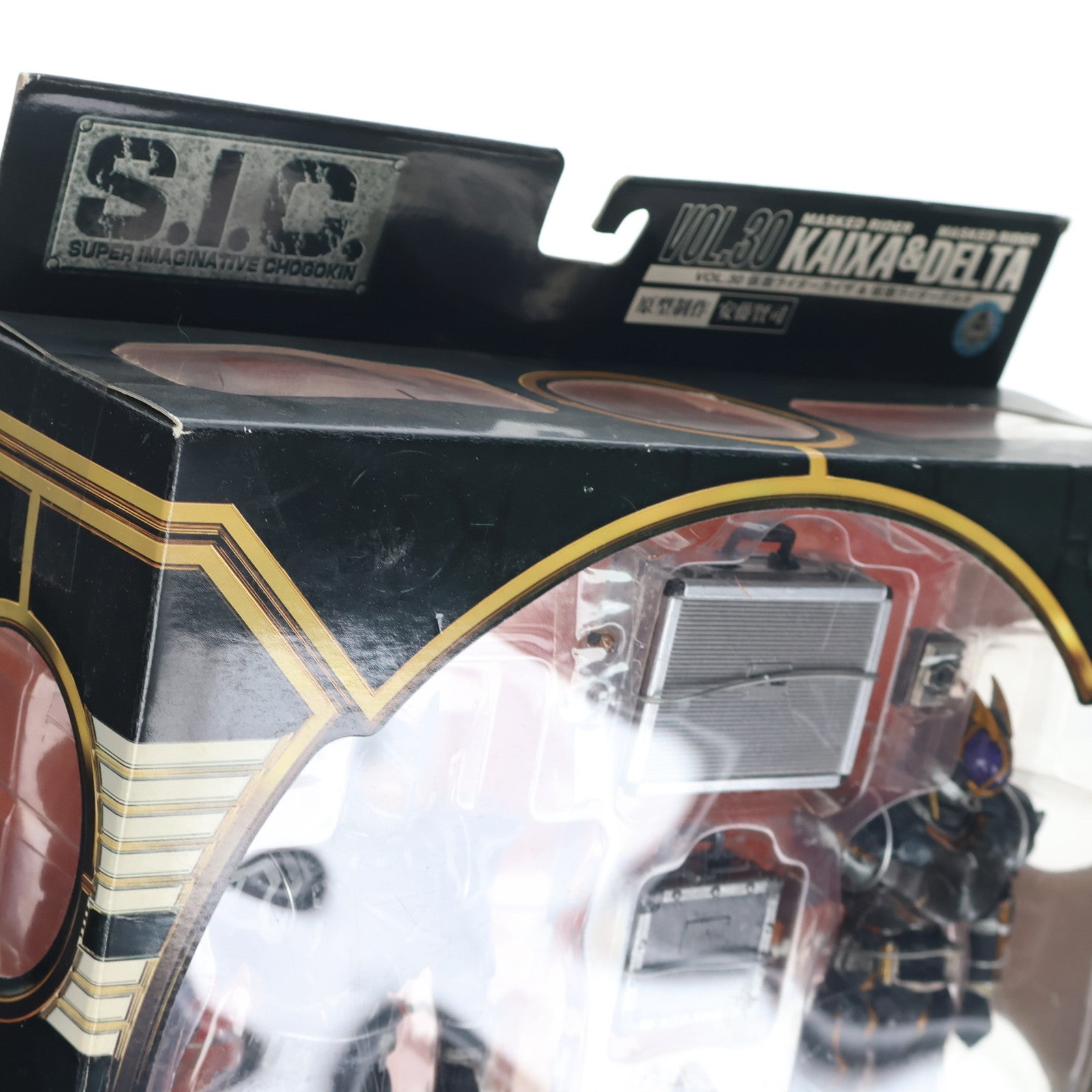 【中古即納】[FIG] S.I.C. VOL.30 仮面ライダーカイザ&仮面ライダーデルタ 仮面ライダー555(ファイズ) 完成品 可動フィギュア バンダイ(20050930)