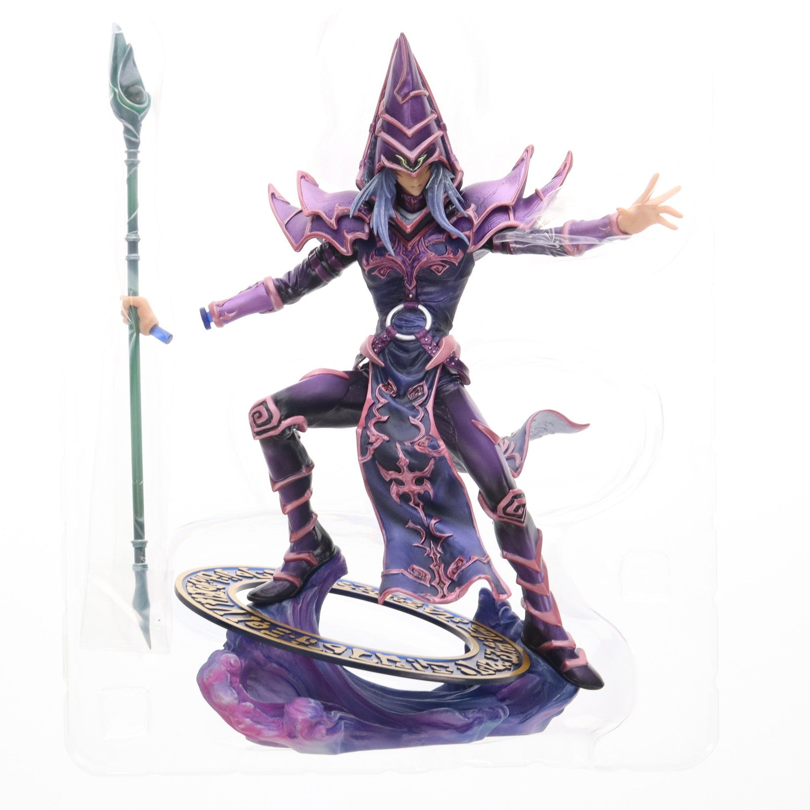 【中古即納】[FIG] ART WORKS MONSTERS ブラック・マジシャン～宿命の決闘～ 遊☆戯☆王デュエルモンスターズ 完成品 フィギュア メガハウス(20250228)
