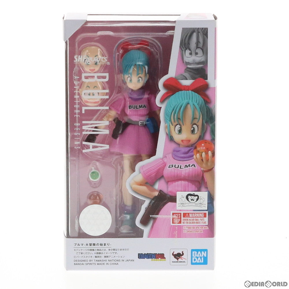 【中古即納】[FIG] S.H.Figuarts(フィギュアーツ) ブルマ-大冒険の始まり- ドラゴンボール 完成品 可動フィギュア バンダイスピリッツ(20191116)