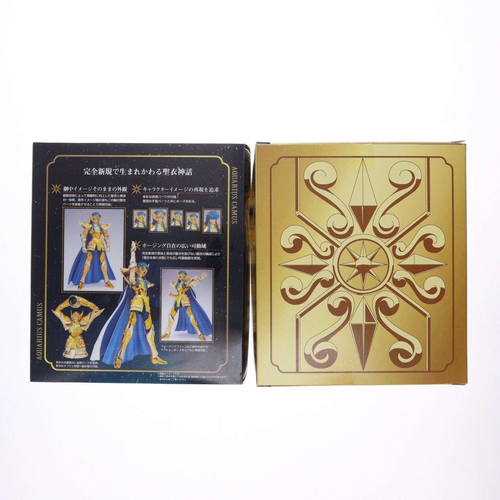 【中古即納】[FIG] 聖闘士聖衣神話EX アクエリアスカミュ 聖闘士星矢 完成品 可動フィギュア バンダイ(20141213)
