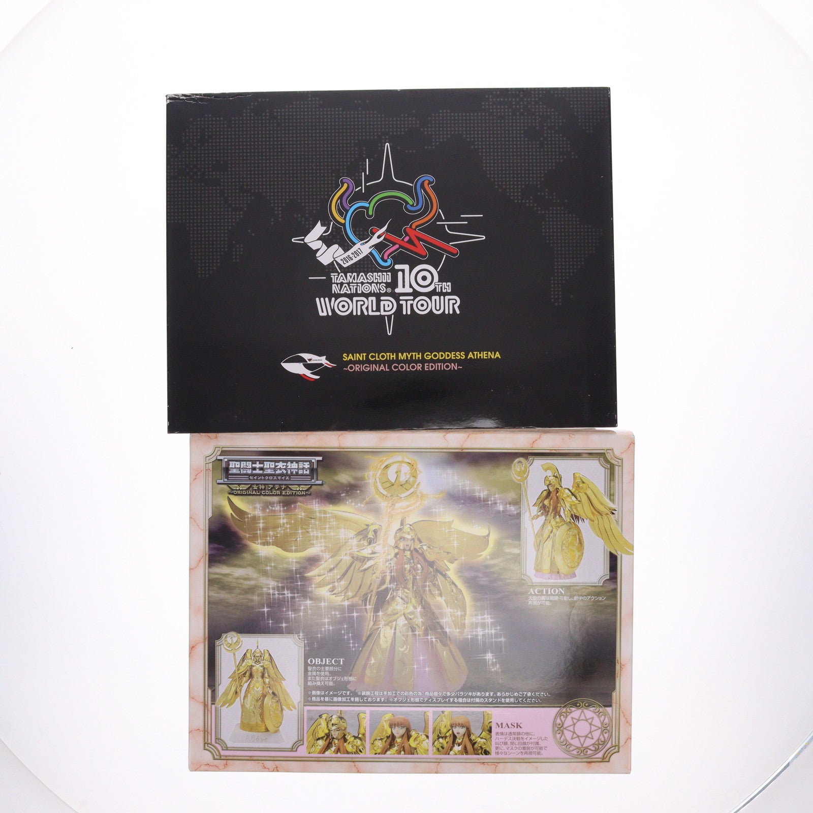 【中古即納】[FIG] 聖闘士聖衣神話 女神アテナ ～ORIGINAL COLOR EDITION～ 聖闘士星矢 冥王ハーデス エリシオン編 可動フィギュア 魂ネイションズ 10th Anniversary WORLD TOUR&魂ウェブ商店限定 バンダイ(20170527)