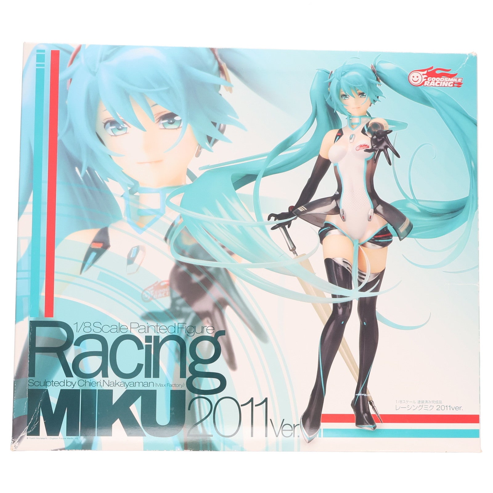 【中古即納】[FIG] レーシングミク2011 ver. 初音ミク GTプロジェクト 1/8 完成品 フィギュア グッドスマイルレーシング(20121117)