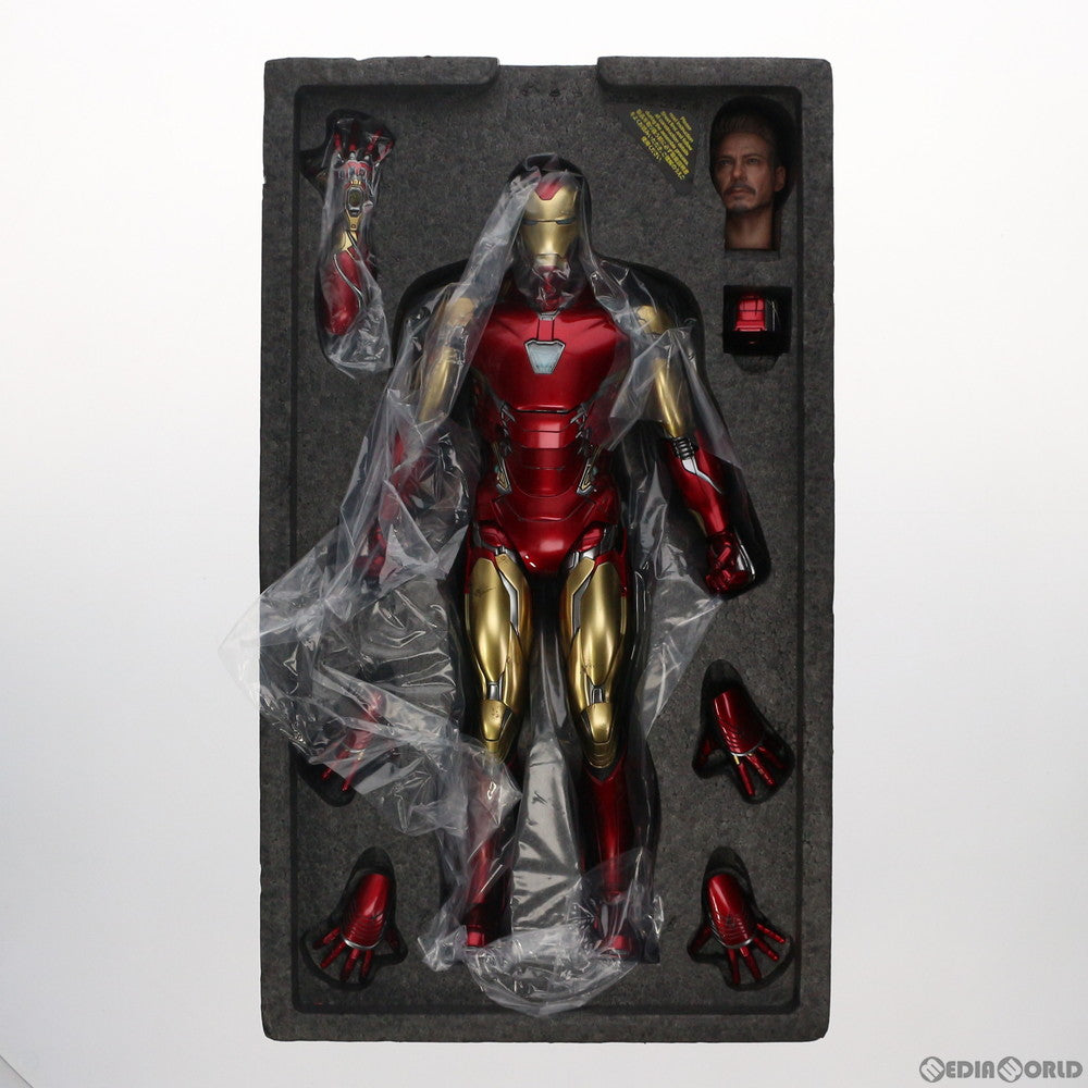 【中古即納】[FIG] ヴァリアントヘッド交換済 ムービー・マスターピース DIECAST アイアンマン・マーク85 アベンジャーズ/エンドゲーム 1/6 完成品 可動フィギュア(MM#528D30) ホットトイズ(20210123)