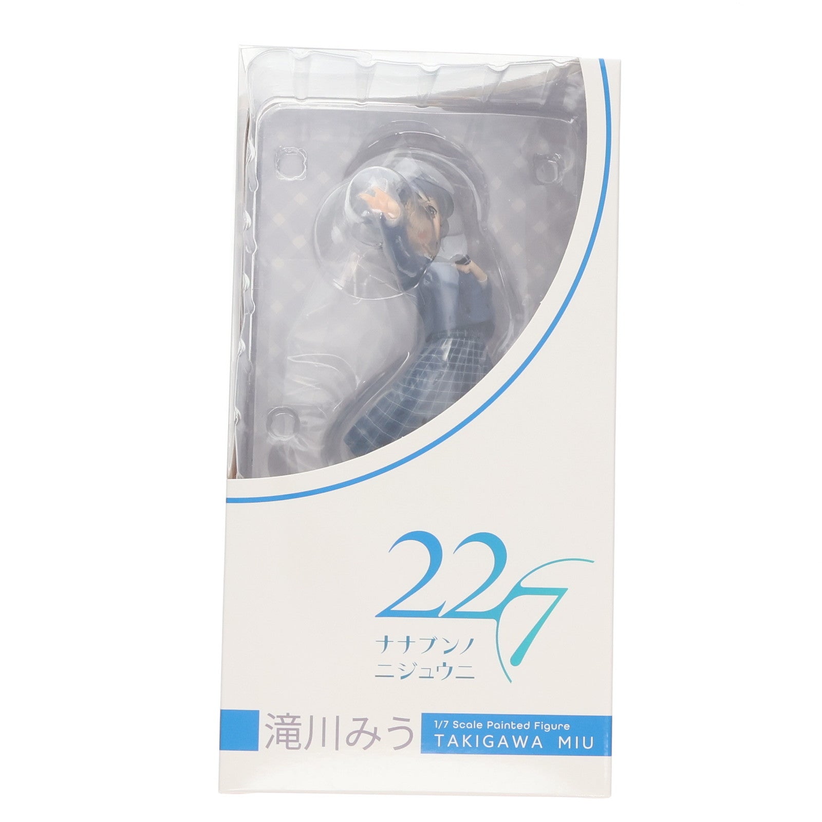 【中古即納】[FIG] ステッカー付属 ANIPLEX+限定 滝川みう(たきがわみう) 22/7(ナナブンノニジュウニ) 1/7 完成品 フィギュア アニプレックス(20210228)