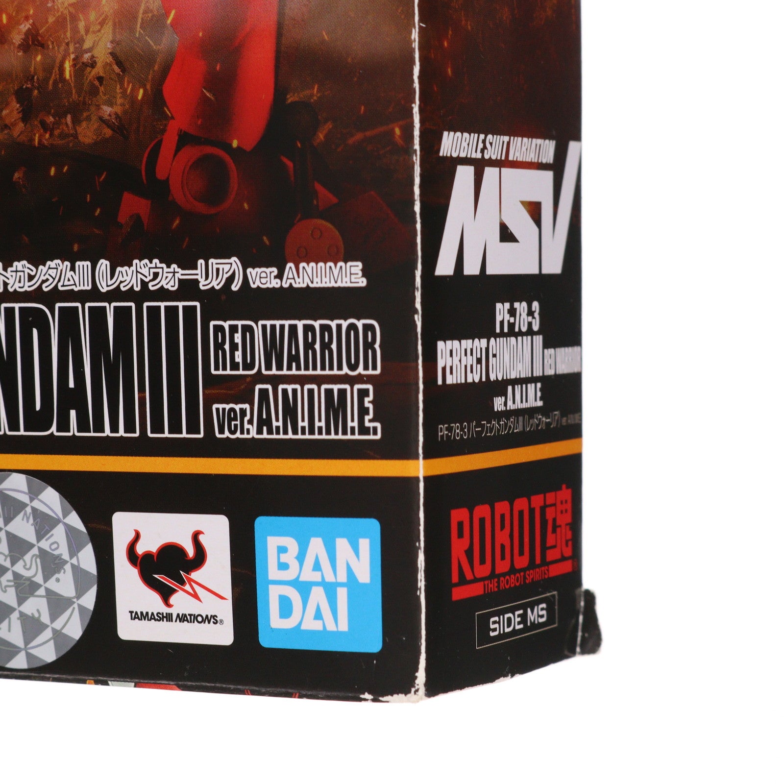 【中古即納】[FIG] 魂ウェブ商店限定 ROBOT魂(SIDE MS) PF-78-3 パーフェクトガンダムIII(レッドウォーリア)ver. A.N.I.M.E. 機動戦士ガンダム 完成品 可動フィギュア バンダイスピリッツ(20211031)