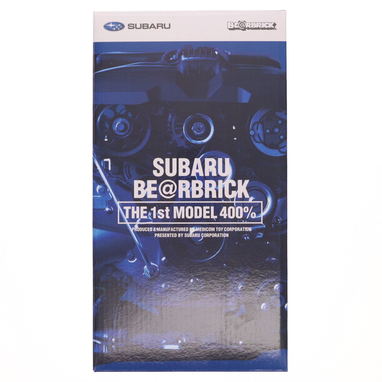 【中古即納】[FIG] SUBARUオンラインショップ限定 SUBARU BE@RBRICK(スバル ベアブリック) THE 1st MODEL 400% 完成品 可動フィギュア メディコム・トイ(20210731)