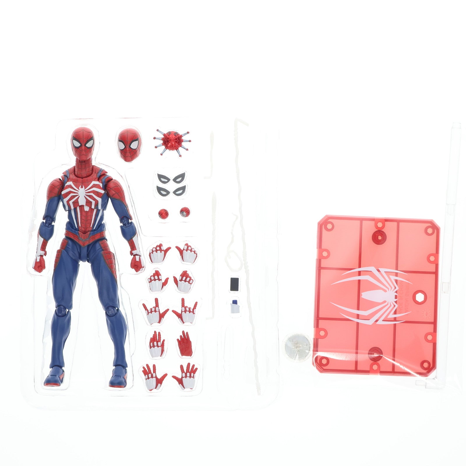 【中古即納】[FIG] S.H.Figuarts(フィギュアーツ) スパイダーマン アドバンス・スーツ(Marvel's Spider-Man) 初回限定版 完成品 可動フィギュア バンダイスピリッツ(20190921)