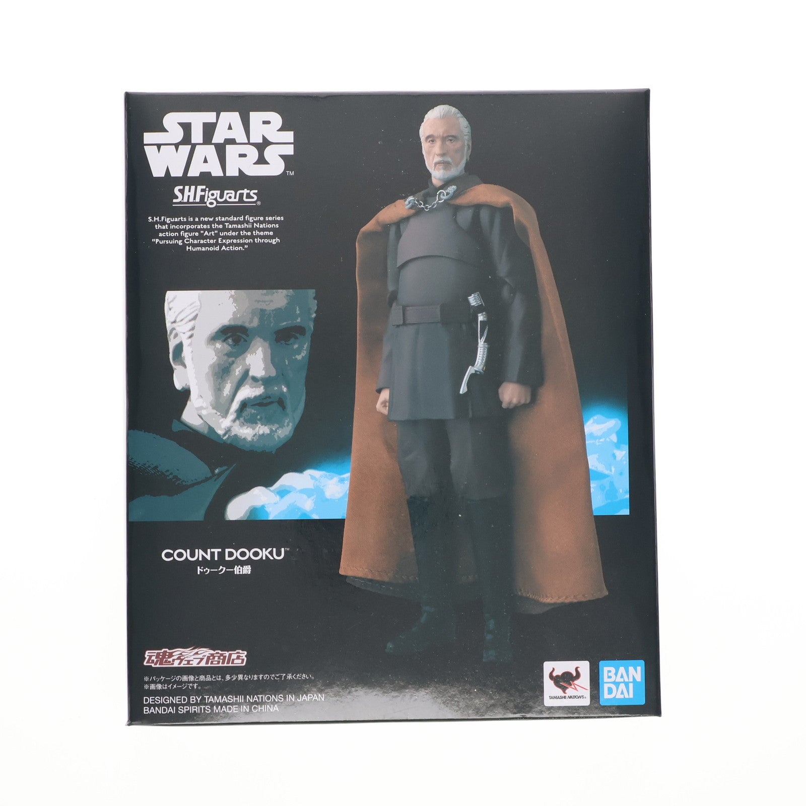 【中古即納】[FIG] 魂ウェブ商店限定 S.H.Figuarts(フィギュアーツ) ドゥークー伯爵 STAR WARS(スター・ウォーズ) エピソード3/シスの復讐 完成品 可動フィギュア バンダイスピリッツ(20190430)