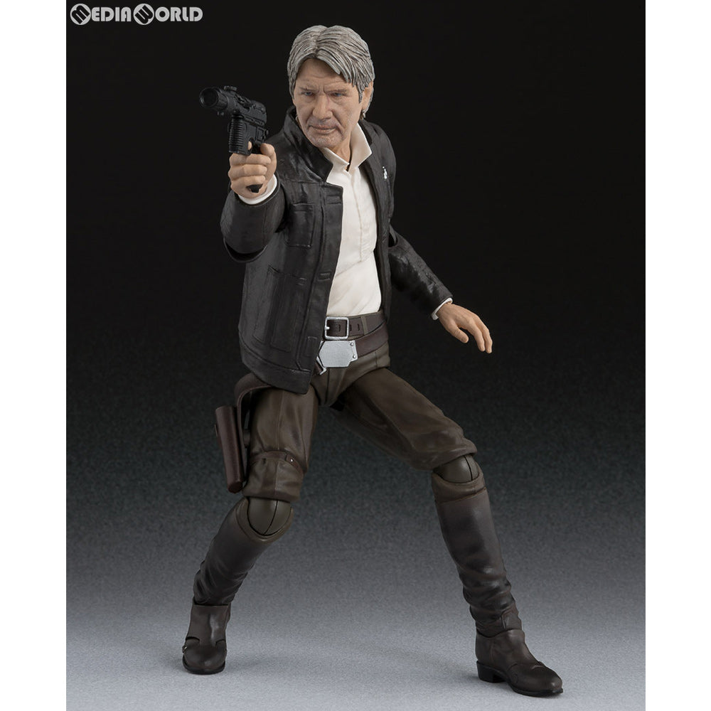 【中古即納】[FIG] S.H.Figuarts(フィギュアーツ) ハン・ソロ(STAR WARS: The Force Awakens) スター・ウォーズ/フォースの覚醒 完成品 可動フィギュア バンダイスピリッツ(20191220)