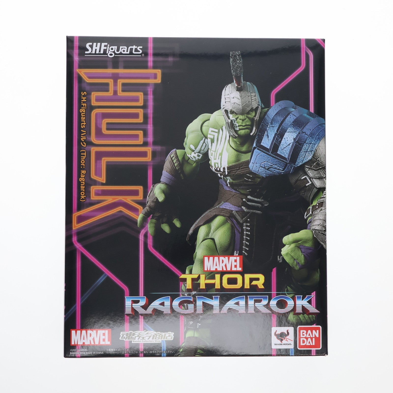 【中古即納】[FIG] 魂ウェブ商店限定 S.H.Figuarts(フィギュアーツ) ハルク (Thor: Ragnarok) マイティ・ソー バトルロイヤル 完成品 可動フィギュア バンダイ(20180430)