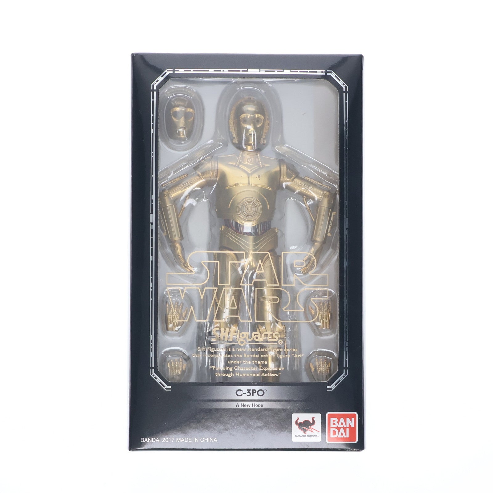【中古即納】[FIG] S.H.Figuarts(フィギュアーツ) C-3PO(A NEW HOPE) STAR WARS(スター・ウォーズ) エピソード4/新たなる希望 完成品 可動フィギュア バンダイ(20170729)