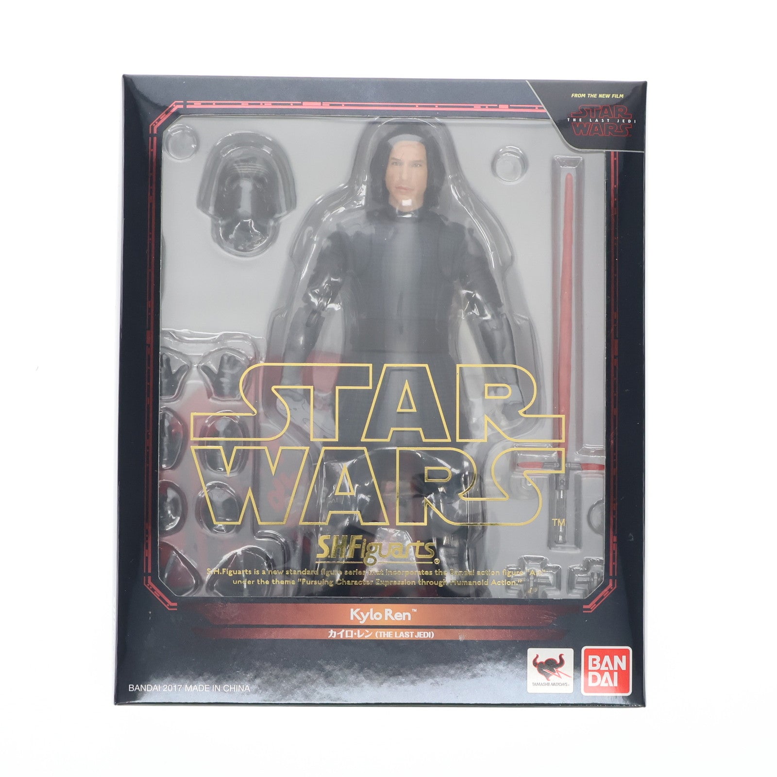 【中古即納】[FIG] S.H.Figuarts(フィギュアーツ) カイロ・レン(THE LAST JEDI) STAR WARS(スター・ウォーズ)/最後のジェダイ 完成品 可動フィギュア バンダイ(20171111)