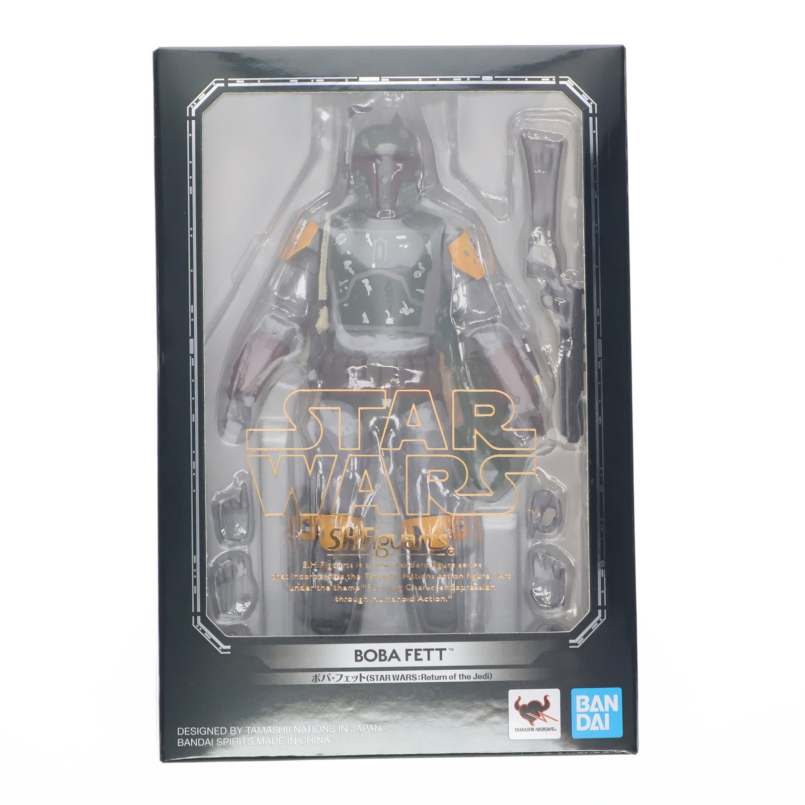 【中古即納】[FIG] S.H.Figuarts(フィギュアーツ) ボバ・フェット(STAR WARS:Episode VI - Return of the Jedi) スター・ウォーズ エピソード6 完成品 可動フィギュア バンダイスピリッツ(20190921)