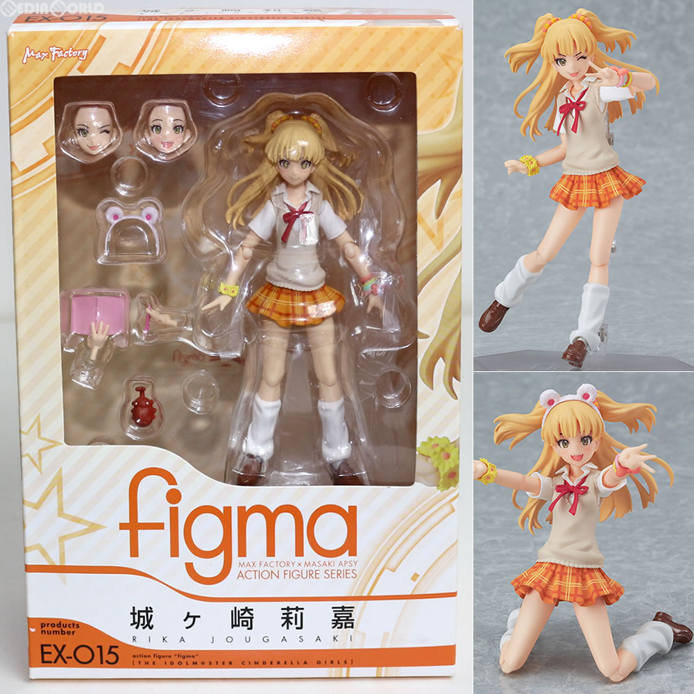 【中古即納】[FIG] figma(フィグマ) EX-015 城ヶ崎莉嘉(じょうがさきりか) アイドルマスター シンデレラガールズ 完成品 可動フィギュア ワンフェス2013夏&GOODSMILE ONLINE SHOP限定 マックスファクトリー(20131130)