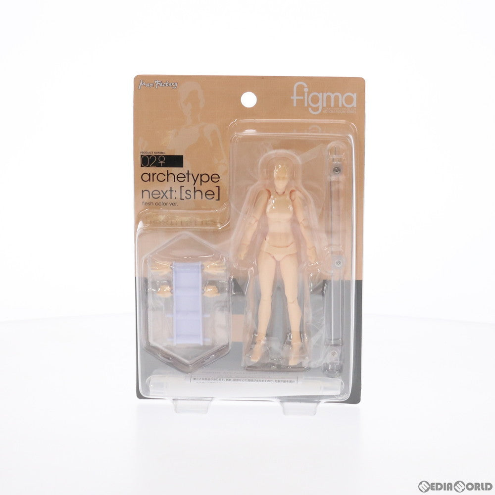 【中古即納】[FIG] (再々販) figma(フィグマ) 02♀ archetype next:she flesh color(アーキタイプネクスト シー フレッシュカラー) ver. 完成品 可動フィギュア マックスファクトリー(20210730)